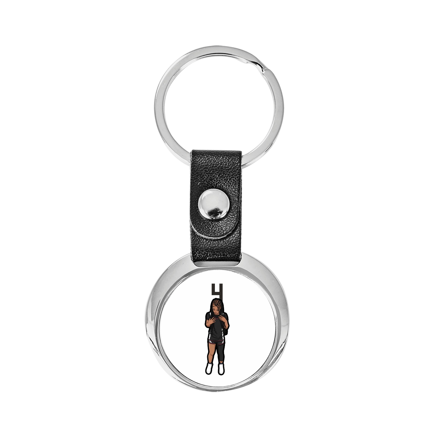 Key Chain — Number Top in Classic