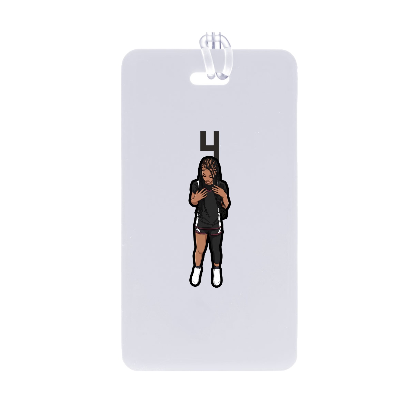 Bag Tag — Number Top in Classic
