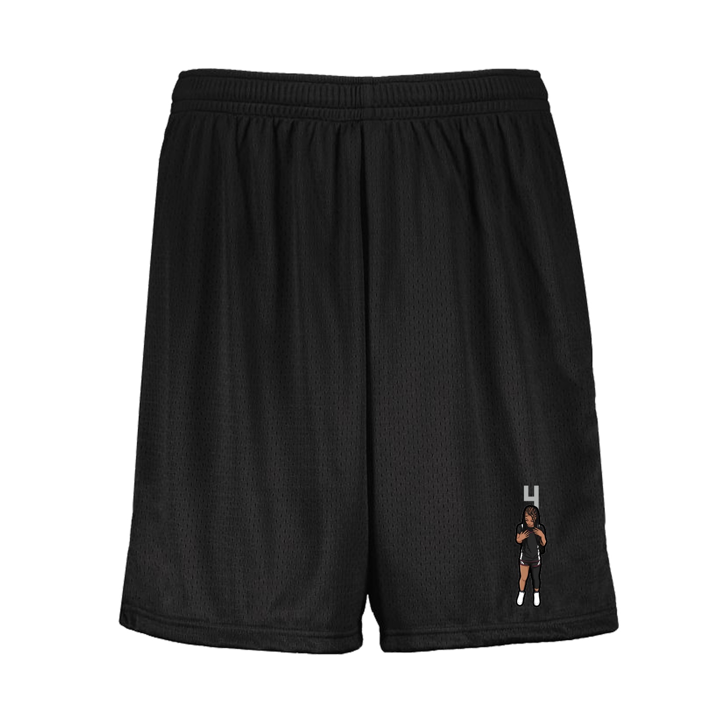 Shorts — Number Top in Black
