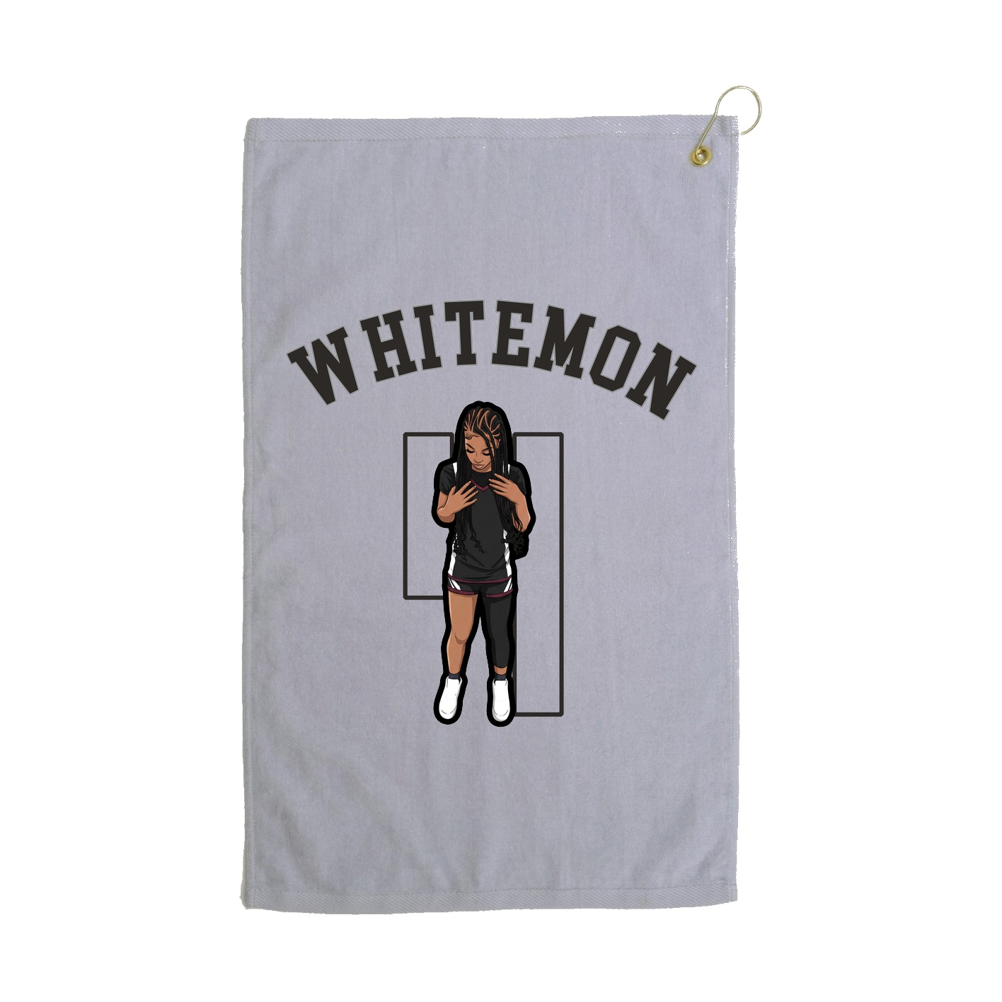 Golf Towel — Shirsey Arch in Grey