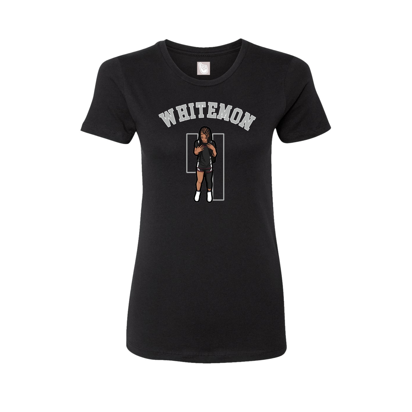 Womens Tee — Shirsey Arch in Black