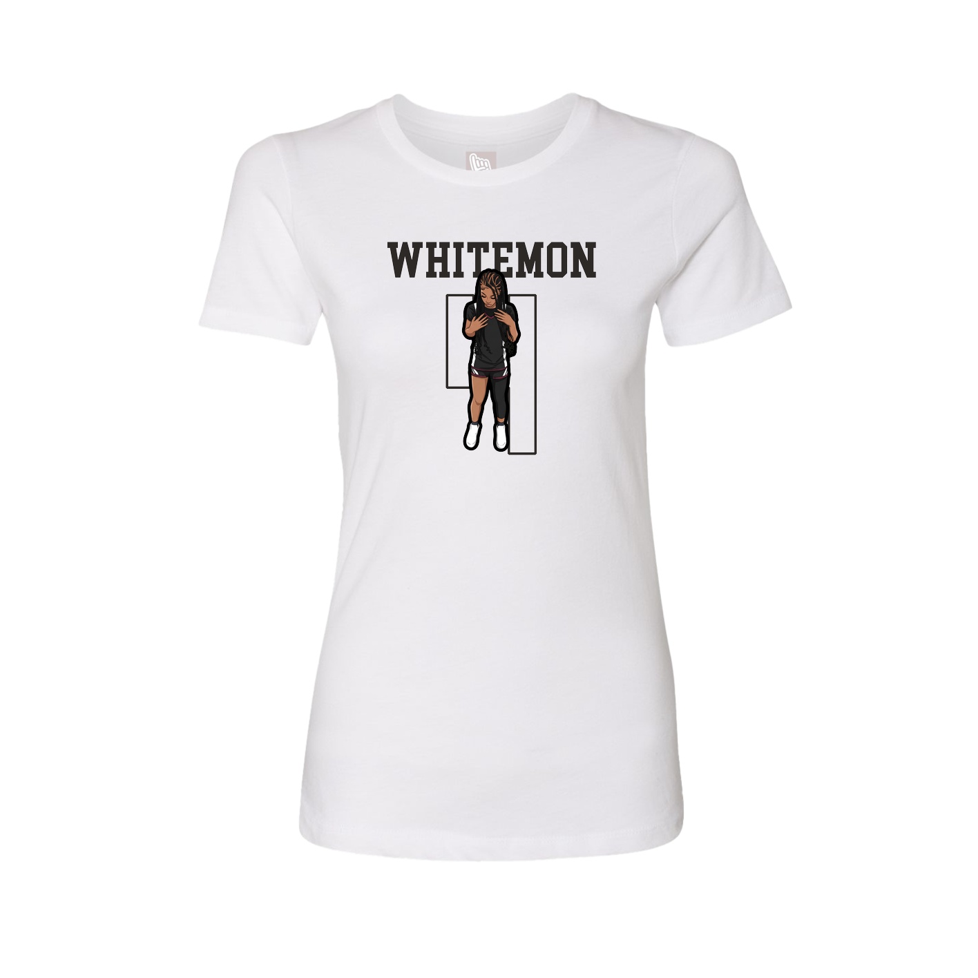 Fitted Women's Tee — Shirsey in White