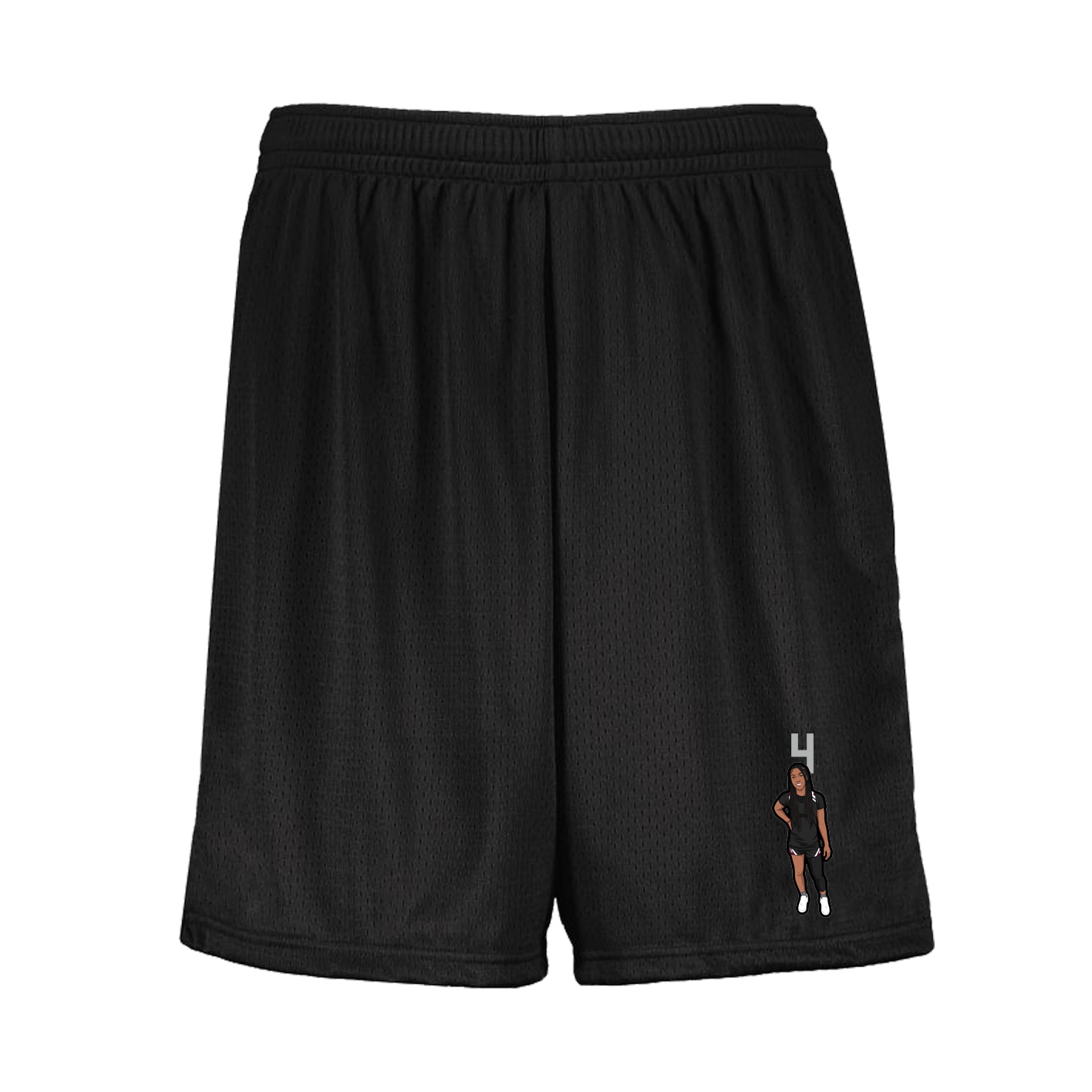 Shorts — Number Top in Black