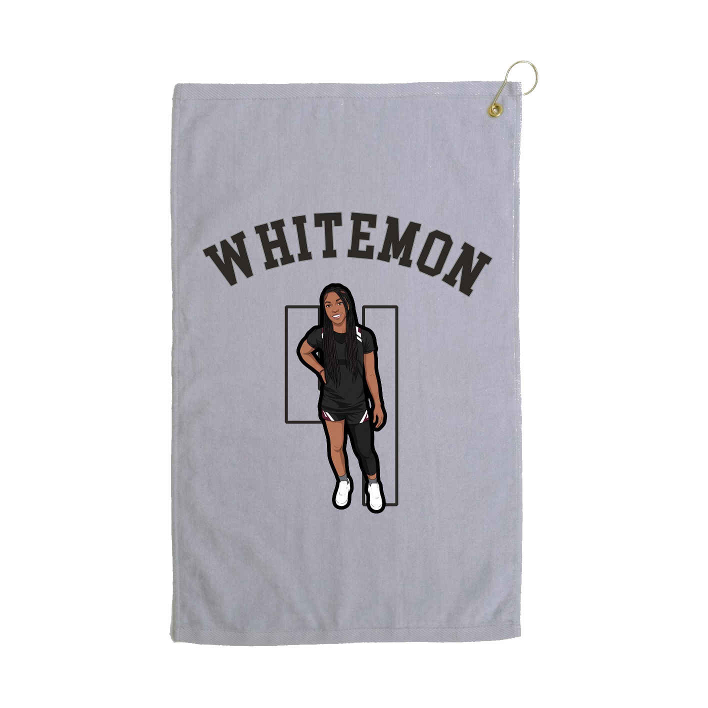 Golf Towel — Shirsey Arch in Grey