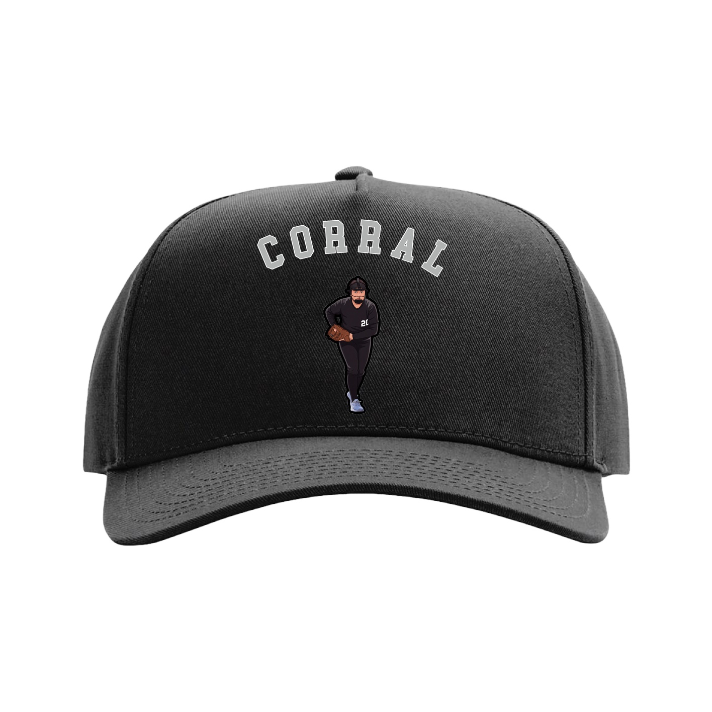 Full Fabric Five-Panel Champ Cap