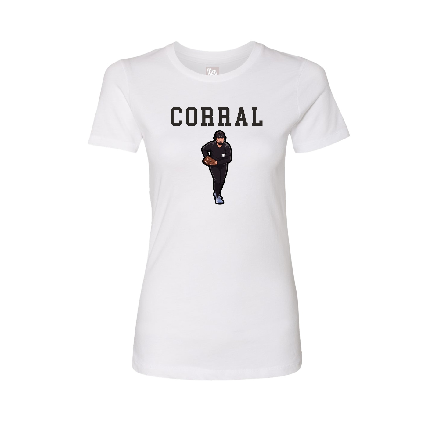 Fitted Women's Tee — Shirsey in White
