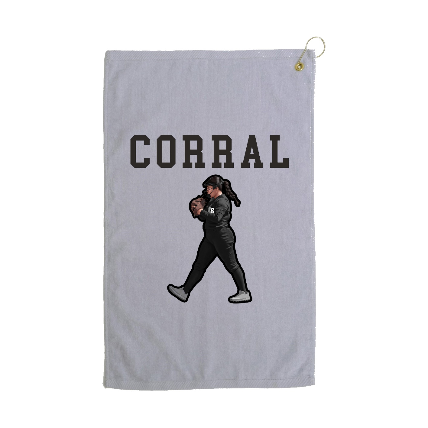 Golf Towel — Shirsey in Grey