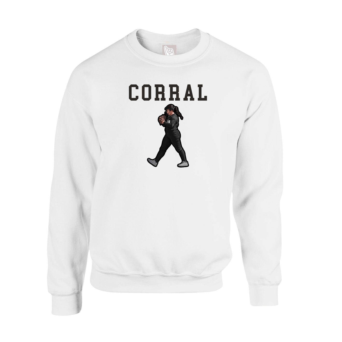 Fleece Crew — Shirsey in White