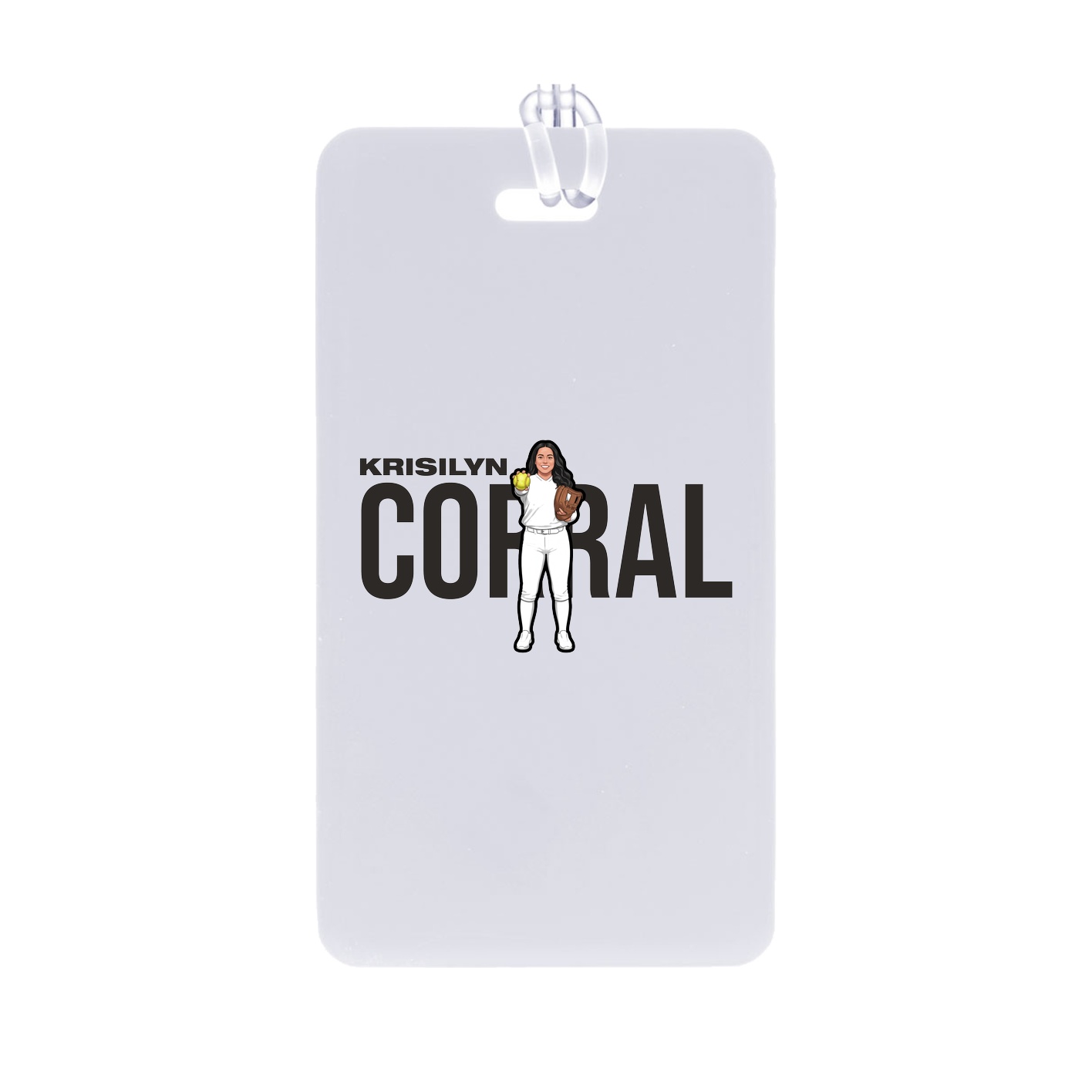 Bag Tag — Player Name in Classic