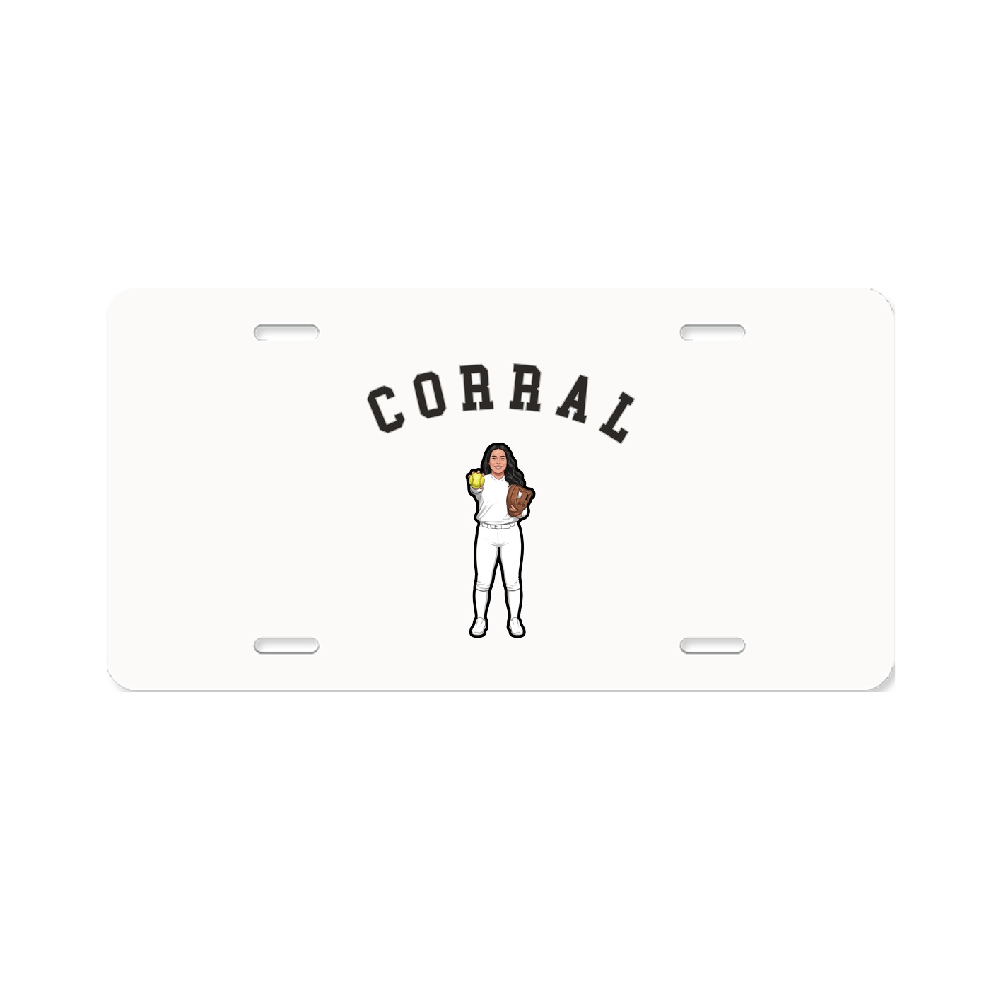 License Plate — Shirsey Arch in Classic