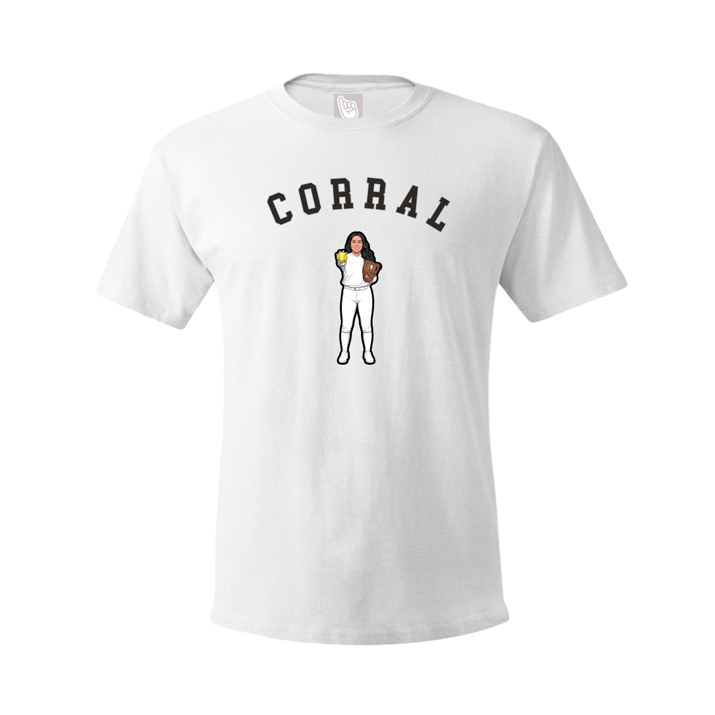 Youth Tee — Shirsey Arch in White