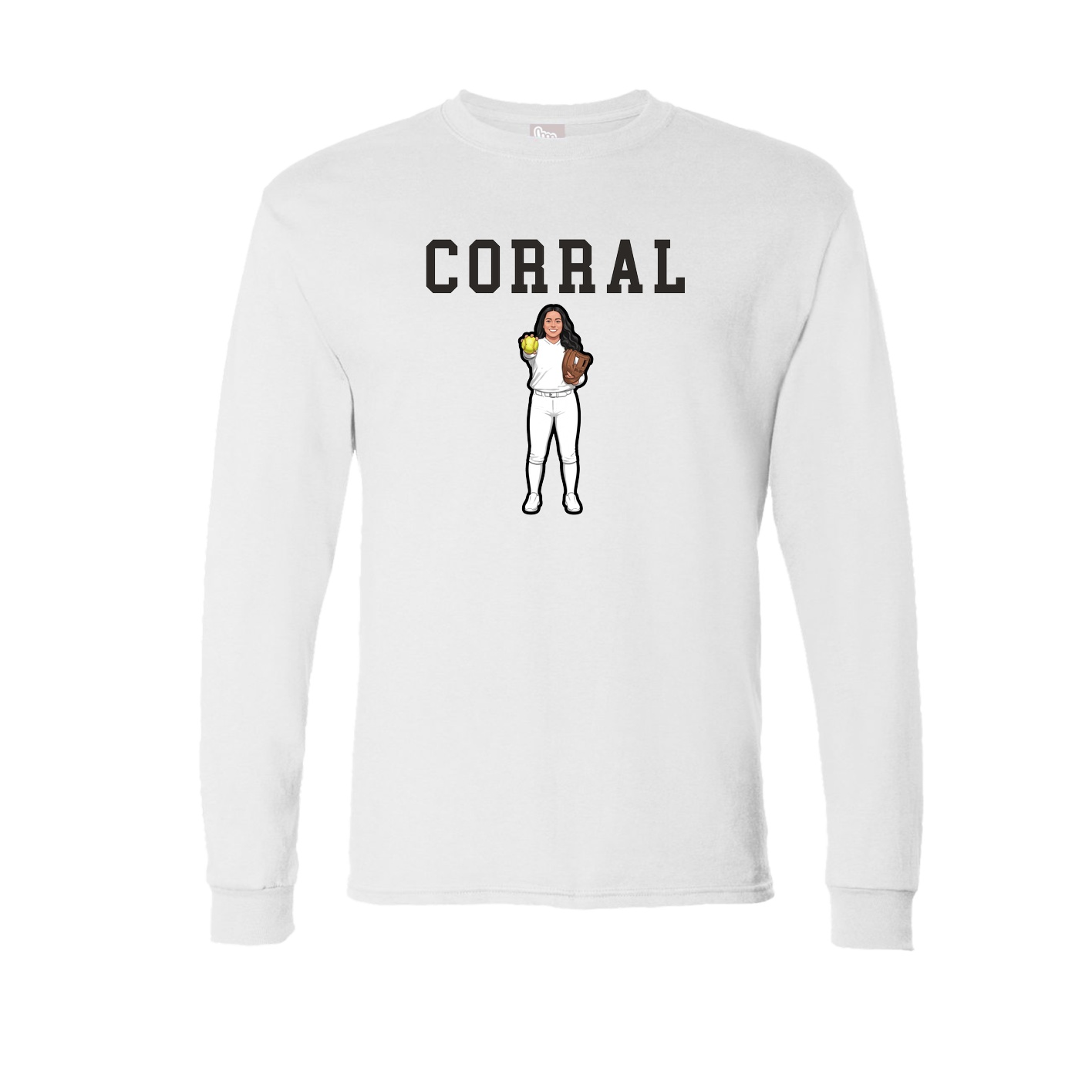 Long Sleeve Tee — Shirsey in White