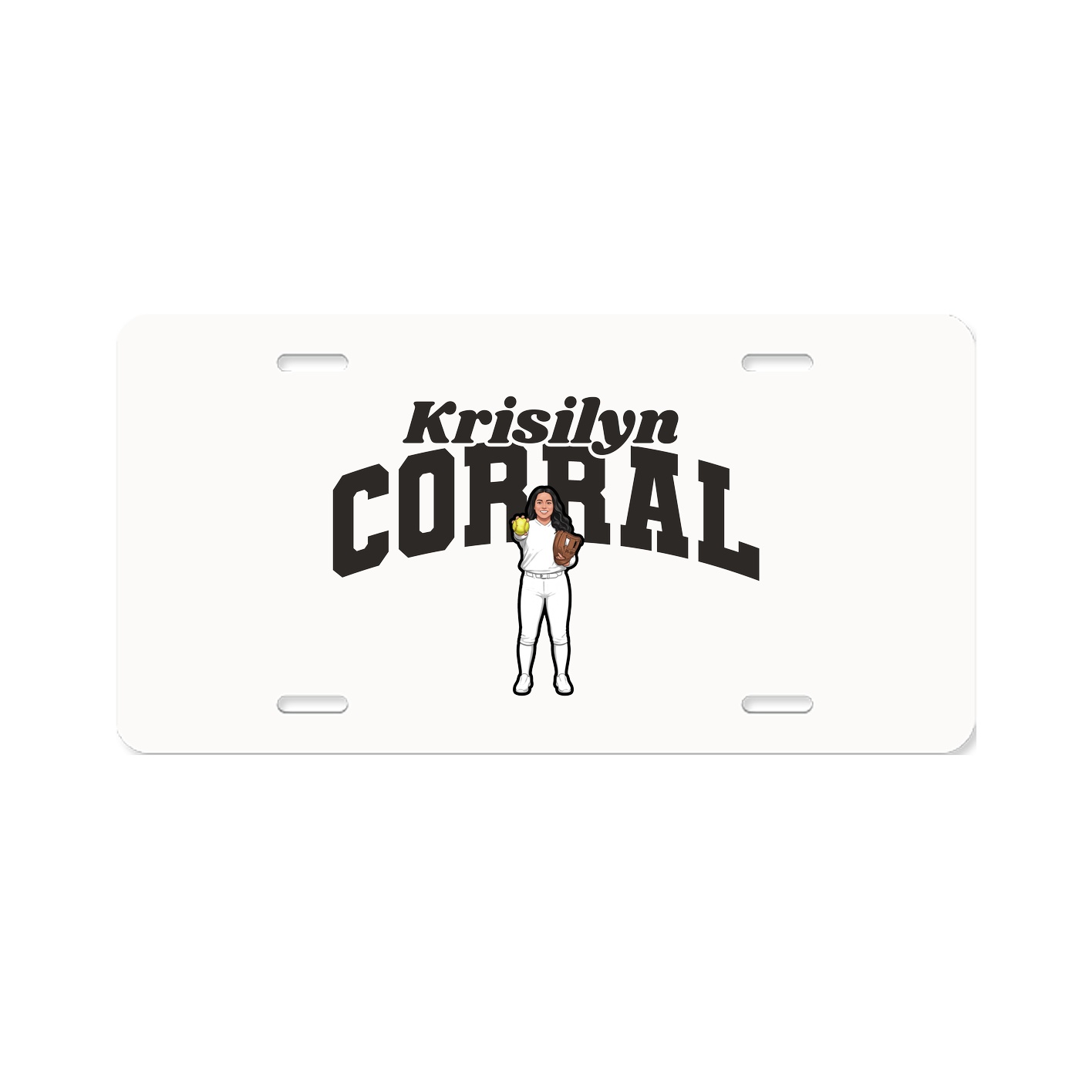 License Plate — Signature Arch in Classic