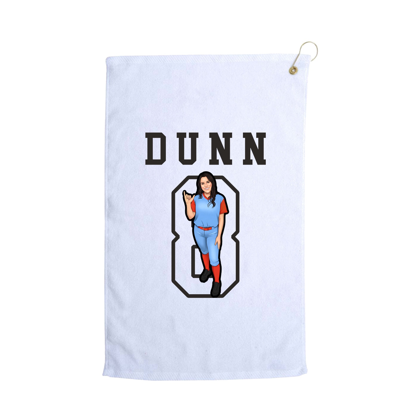 Golf Towel — Shirsey in White