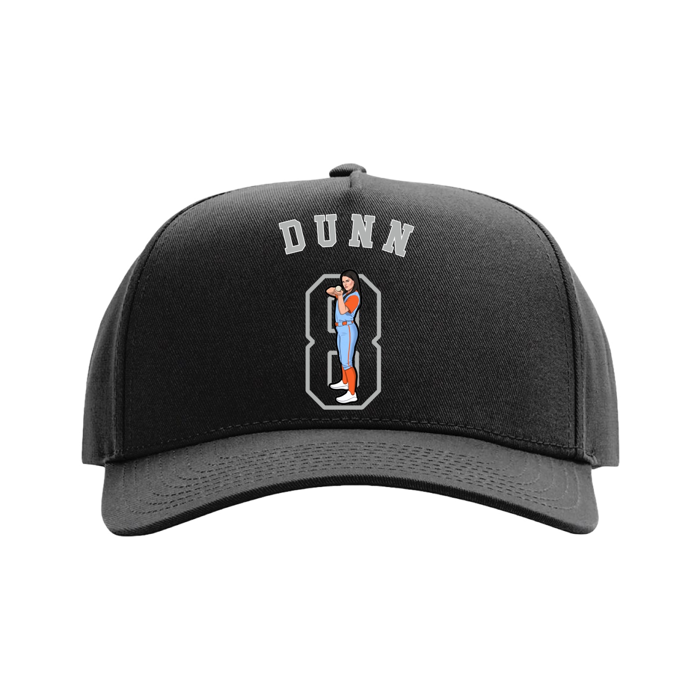 Full Fabric Five-Panel Champ Cap