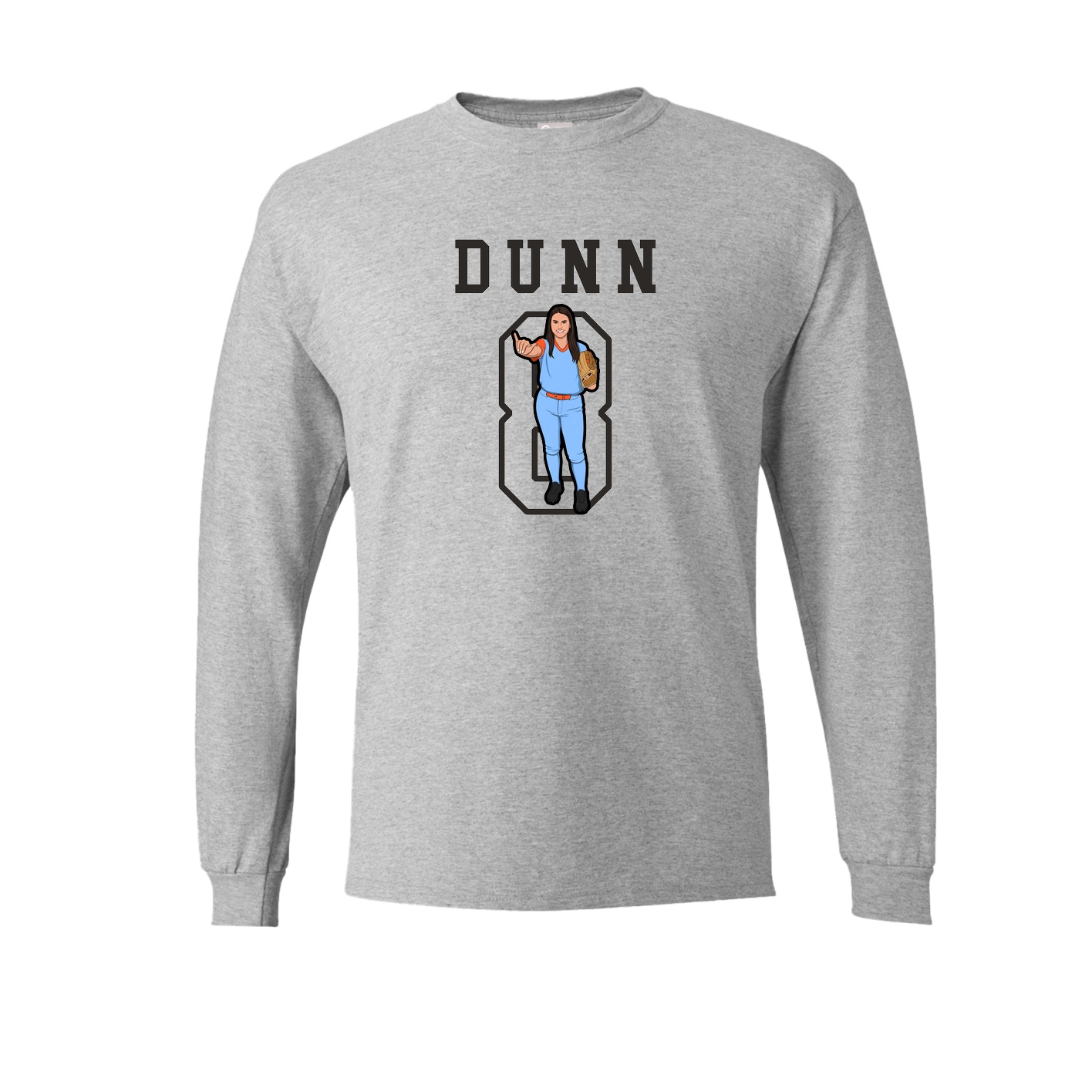 Long Sleeve Tee — Shirsey in Grey