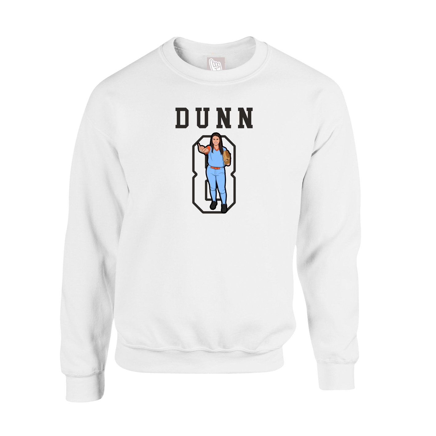 Fleece Crew — Shirsey in White
