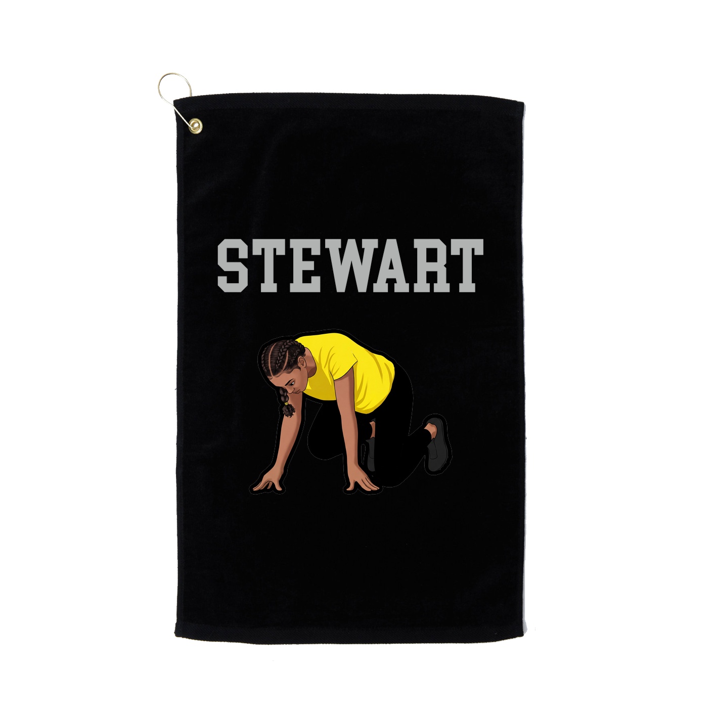 Golf Towel — Shirsey in Black