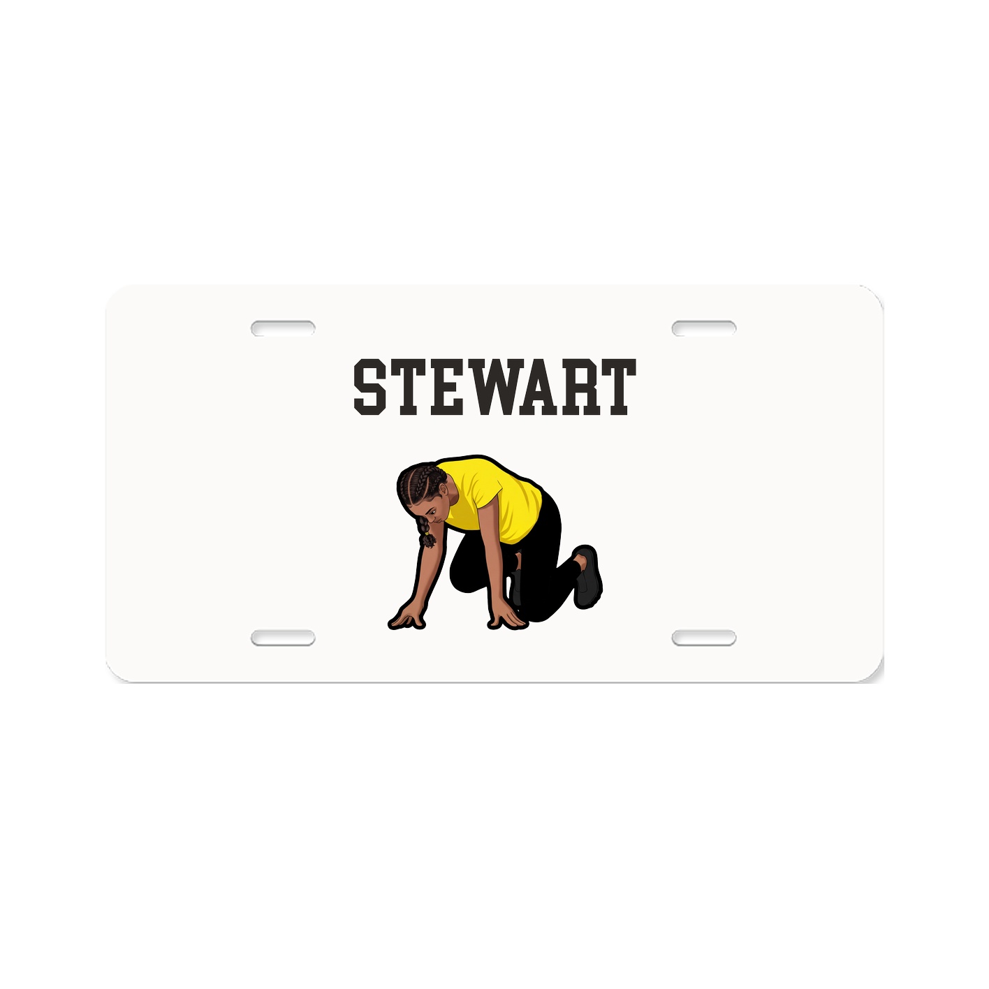 License Plate — Shirsey in Classic