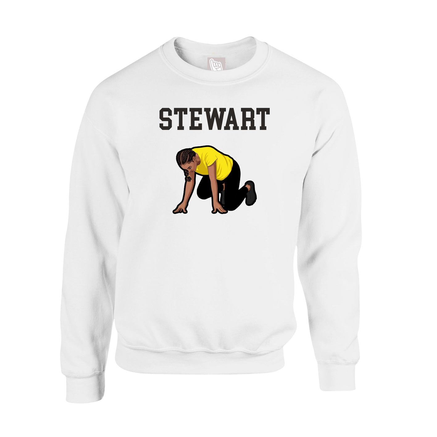 Fleece Crew — Shirsey in White
