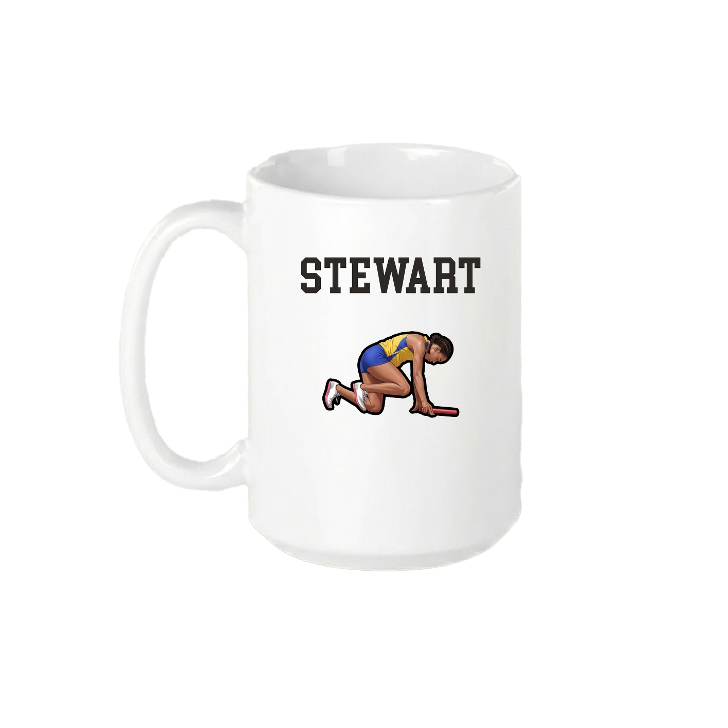 15oz Coffee Mug — Shirsey in White