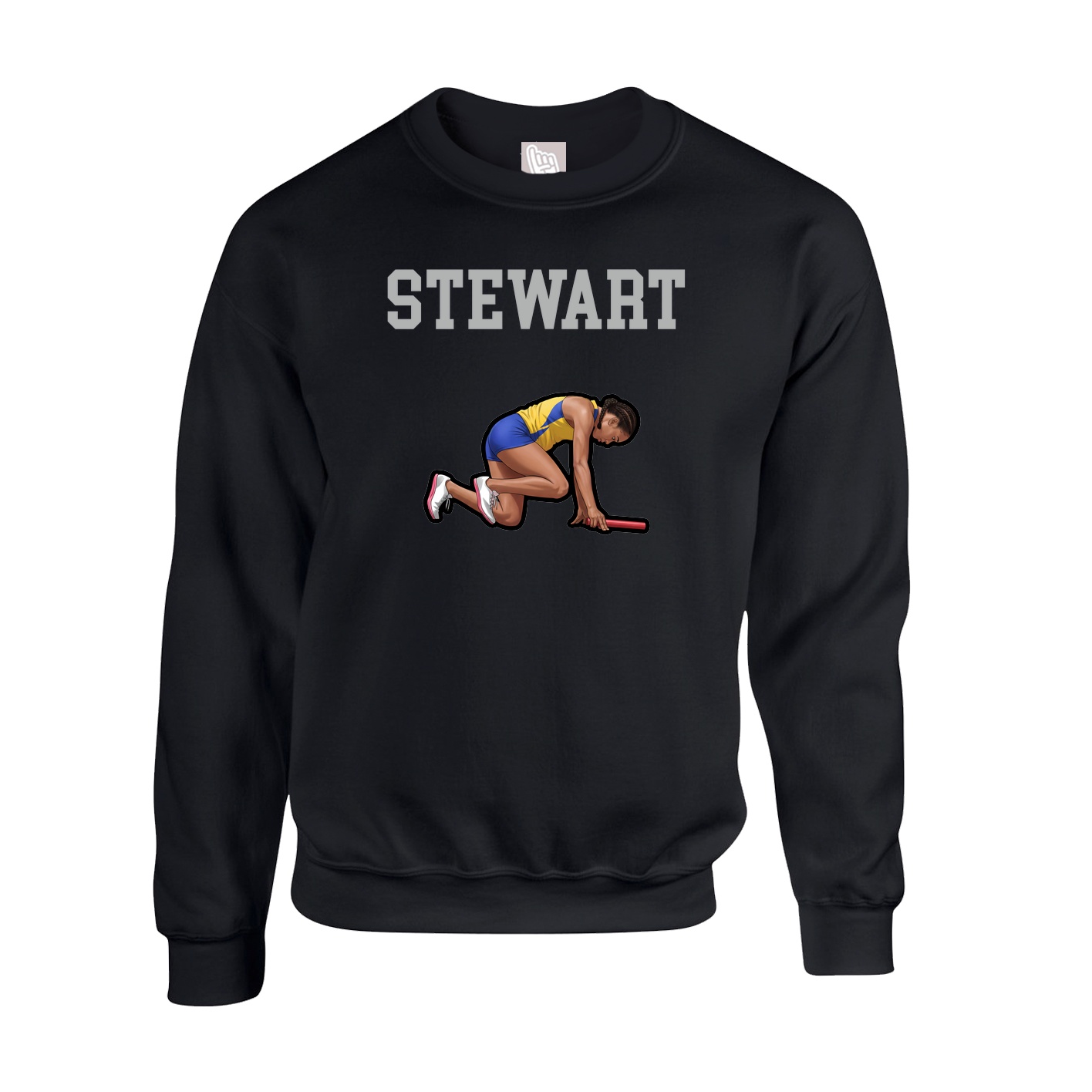 Fleece Crew — Shirsey in Black