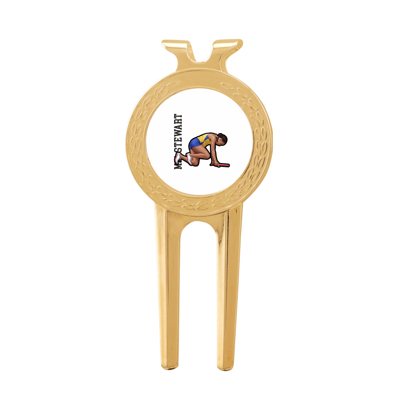 Divot Tool with Ball Marker — Name Vertical in Classic