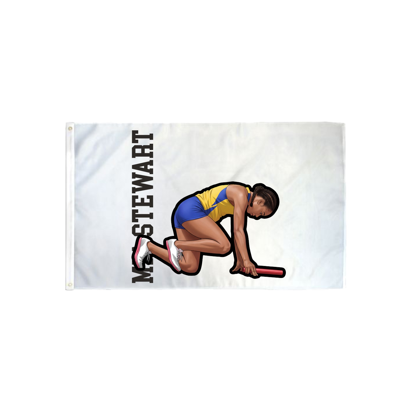 3x5 Flag — Name Vertical in Classic