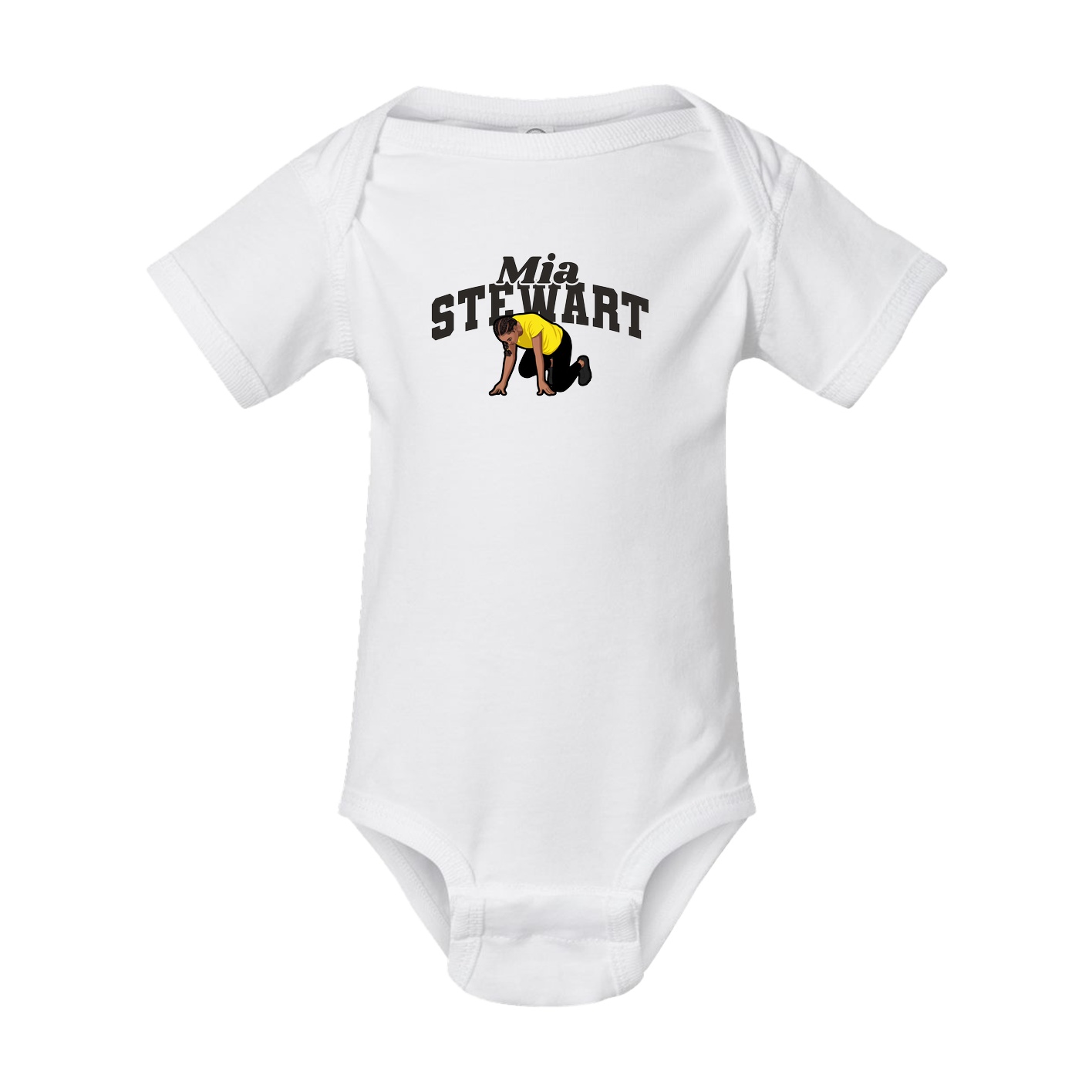 Baby Onesie — Signature Arch in White