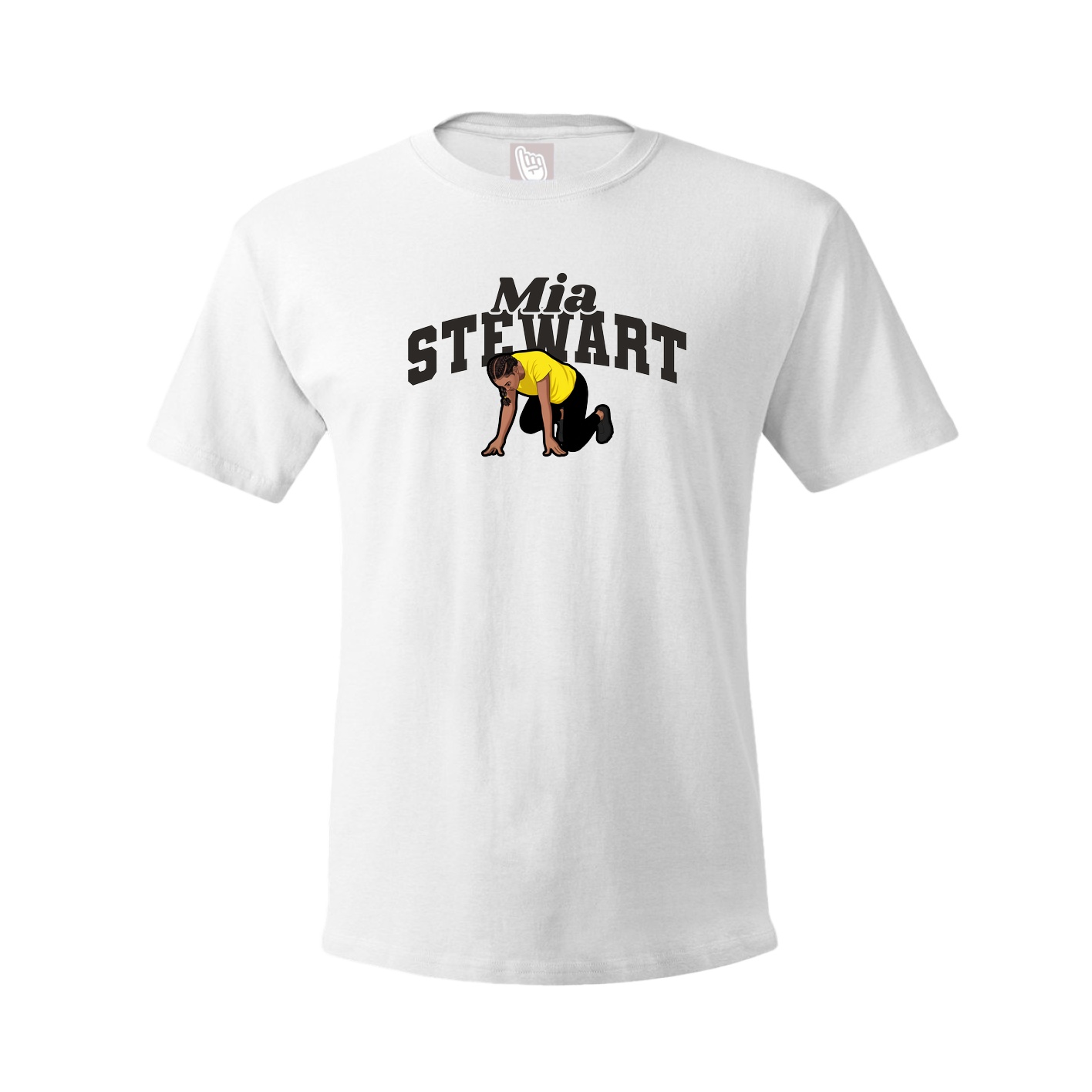 Youth Tee — Signature Arch in White