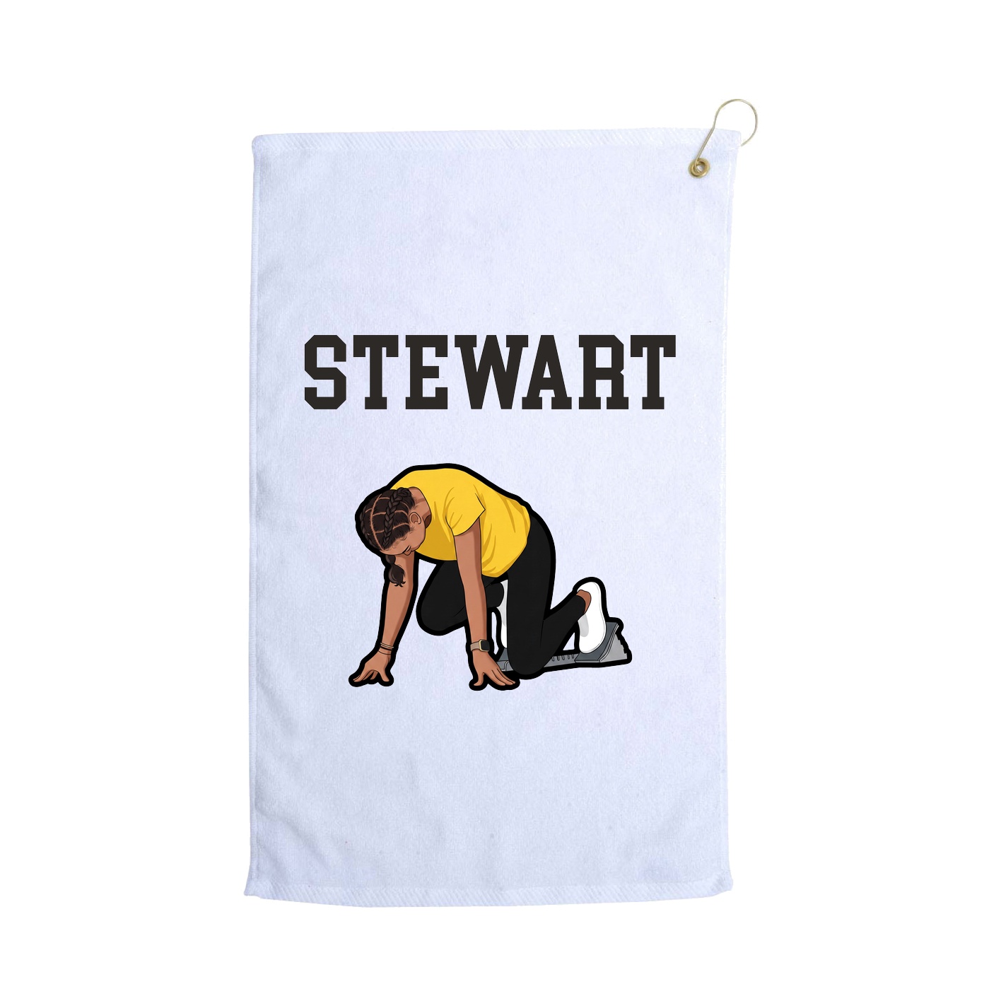 Golf Towel — Shirsey in White