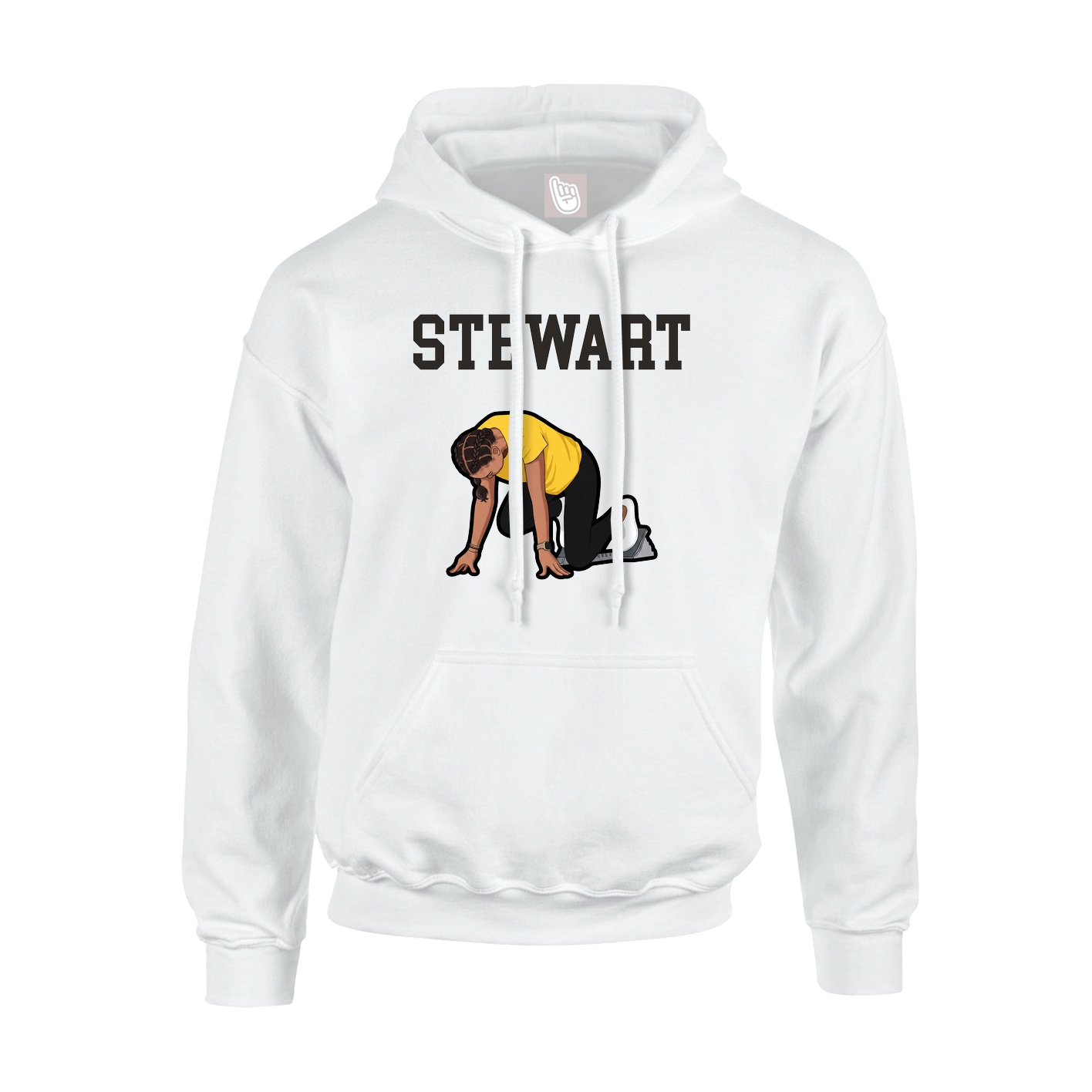 Youth Hoodie — Shirsey in White