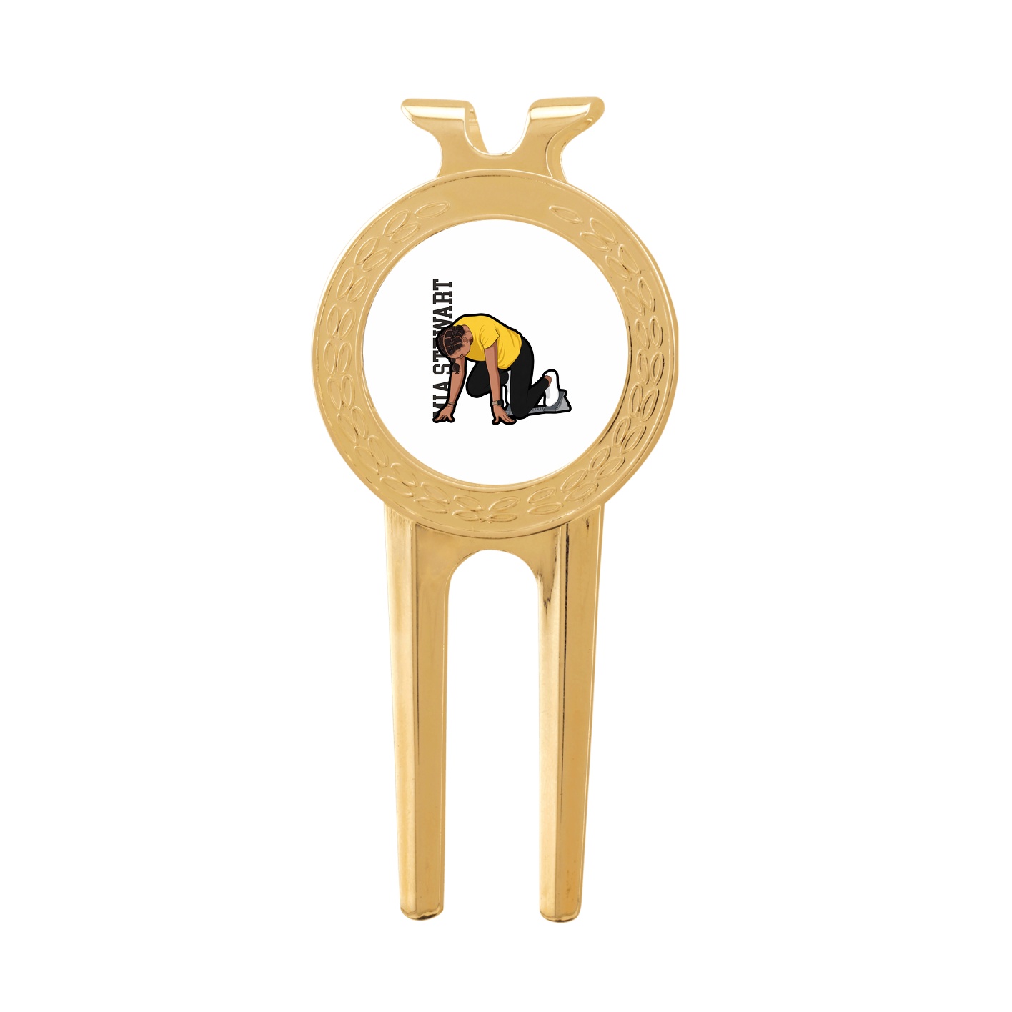 Divot Tool with Ball Marker — Name Vertical in Classic