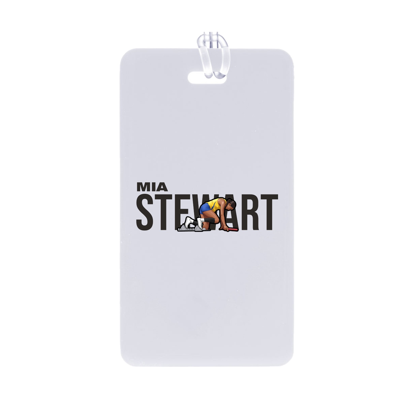 Bag Tag — Player Name in Classic
