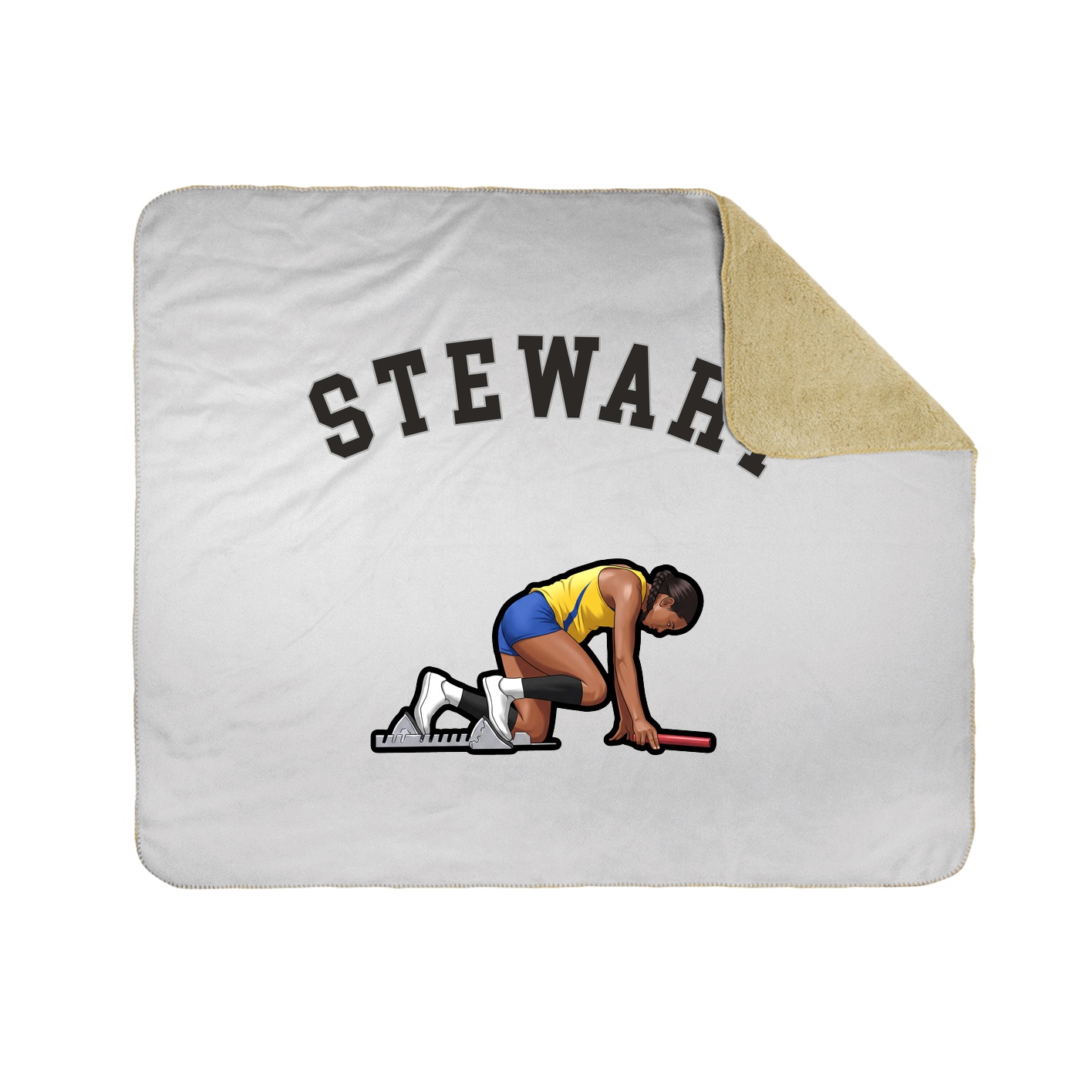 Throw Blanket — Shirsey Arch in White