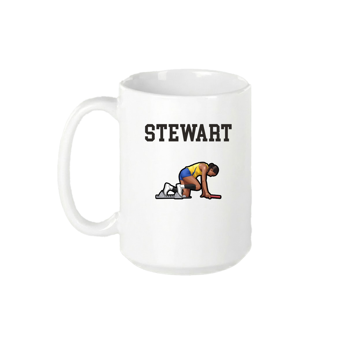 15oz Coffee Mug — Shirsey in White