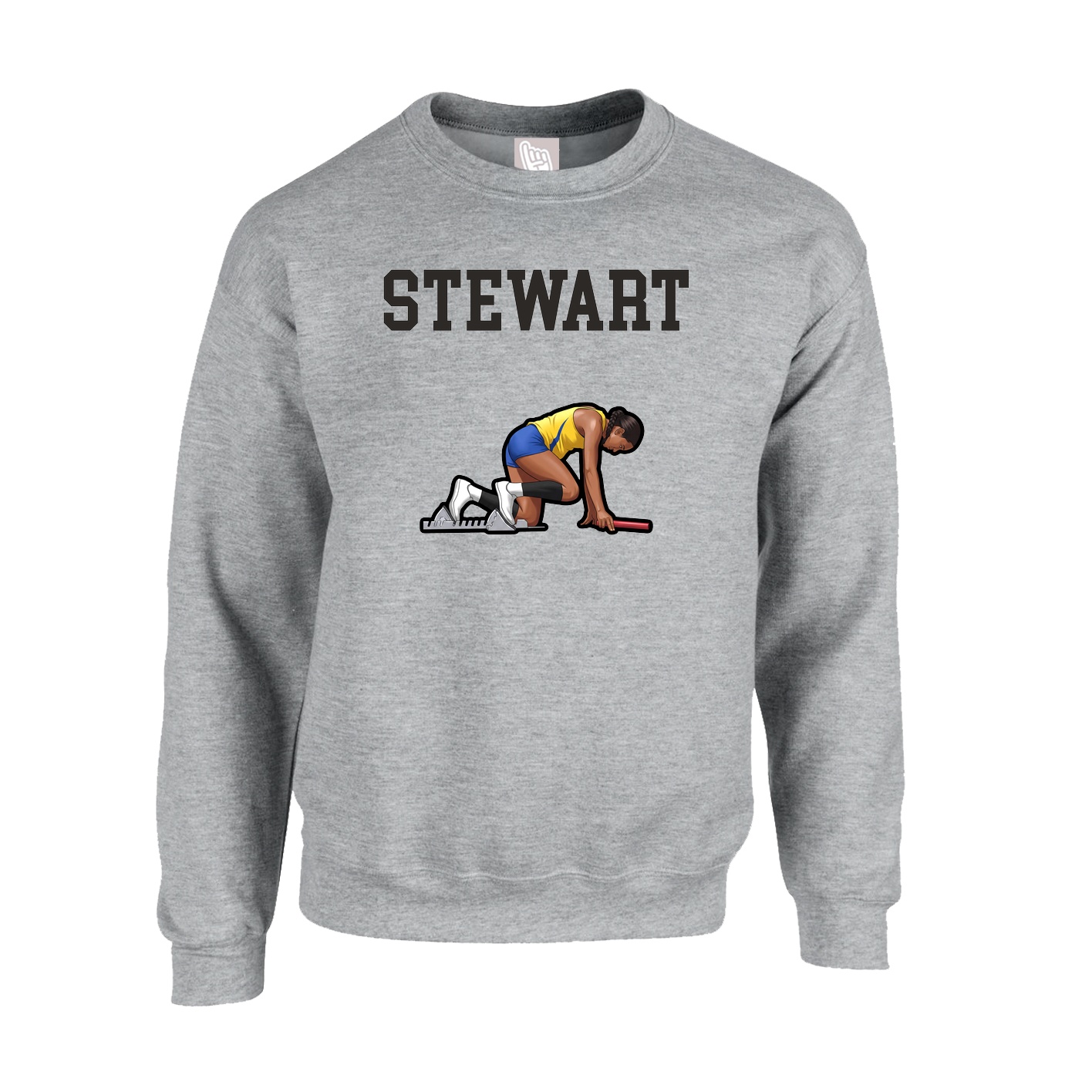 Fleece Crew — Shirsey in Grey