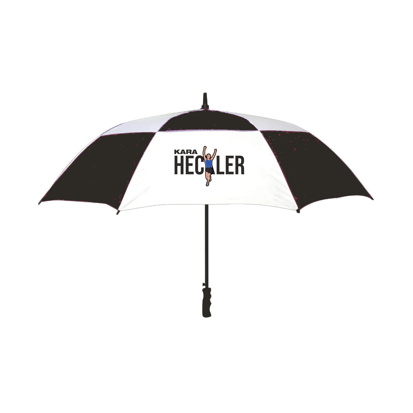 Golf Umbrella — Player Name in Black