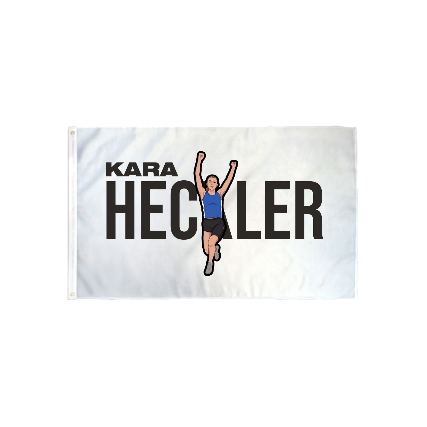 3x5 Flag — Player Name in Classic
