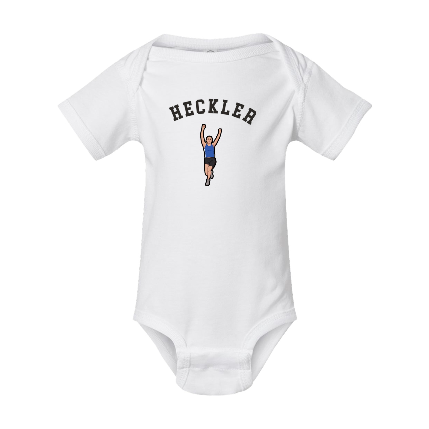 Baby Onesie — Shirsey Arch in White