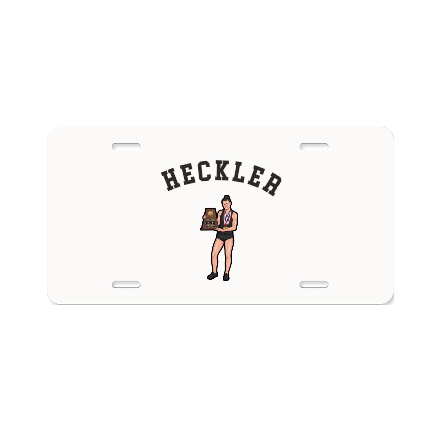 License Plate — Shirsey Arch in Classic