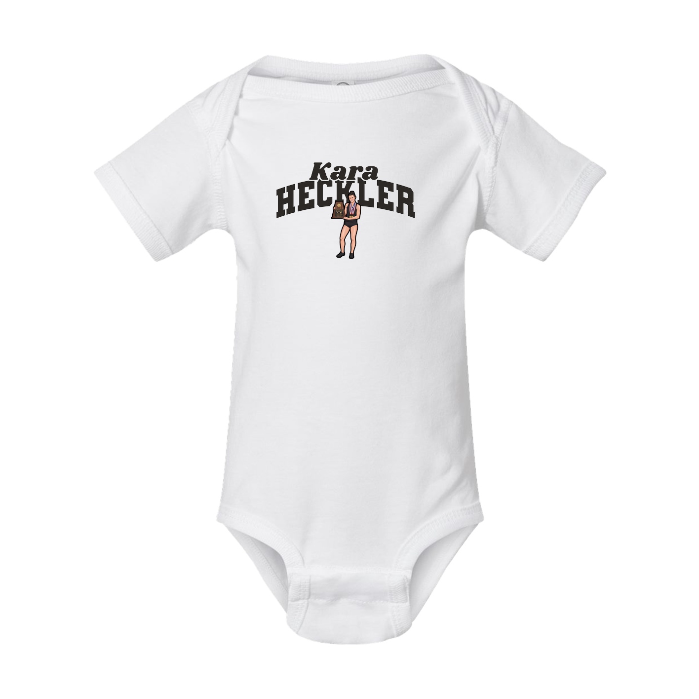 Baby Onesie — Signature Arch in White