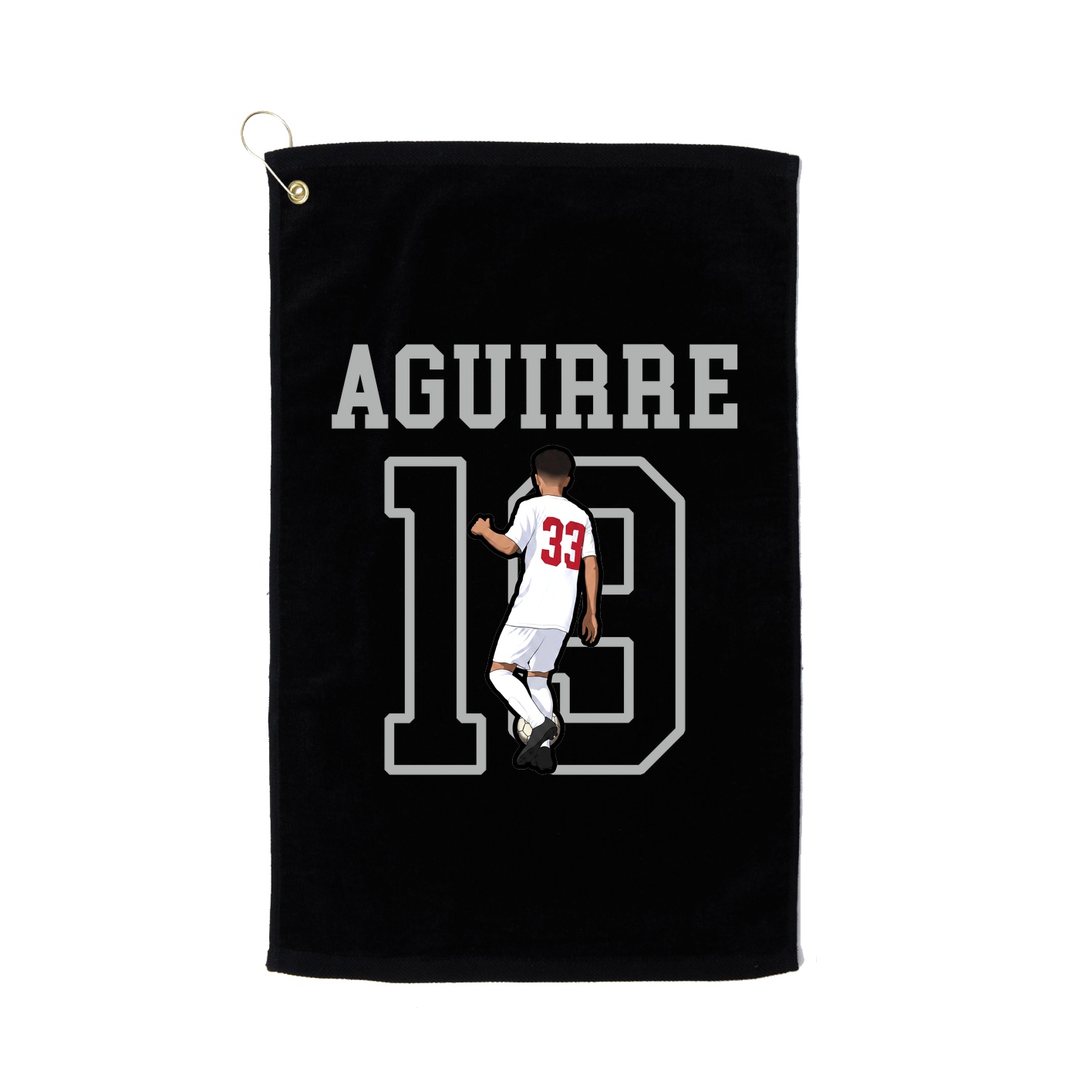 Golf Towel — Shirsey in Black