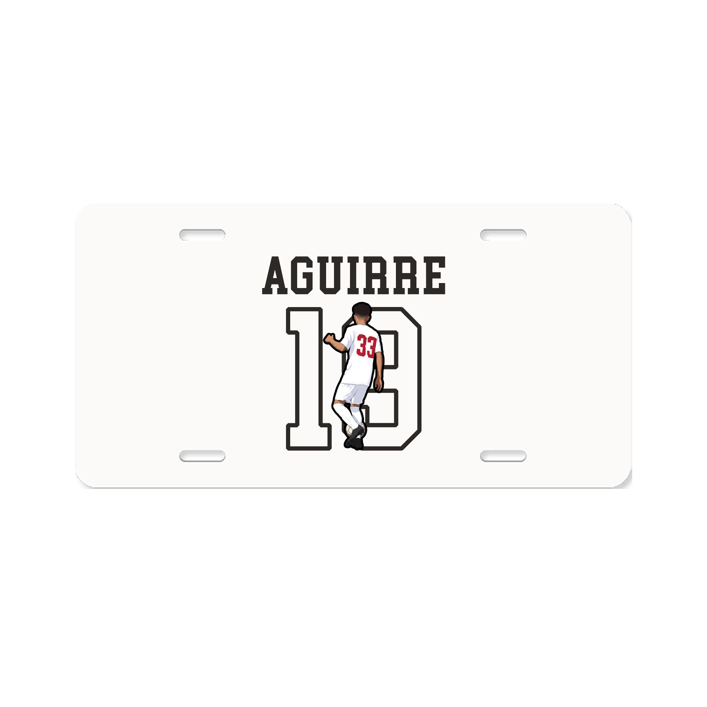 License Plate — Shirsey in Classic
