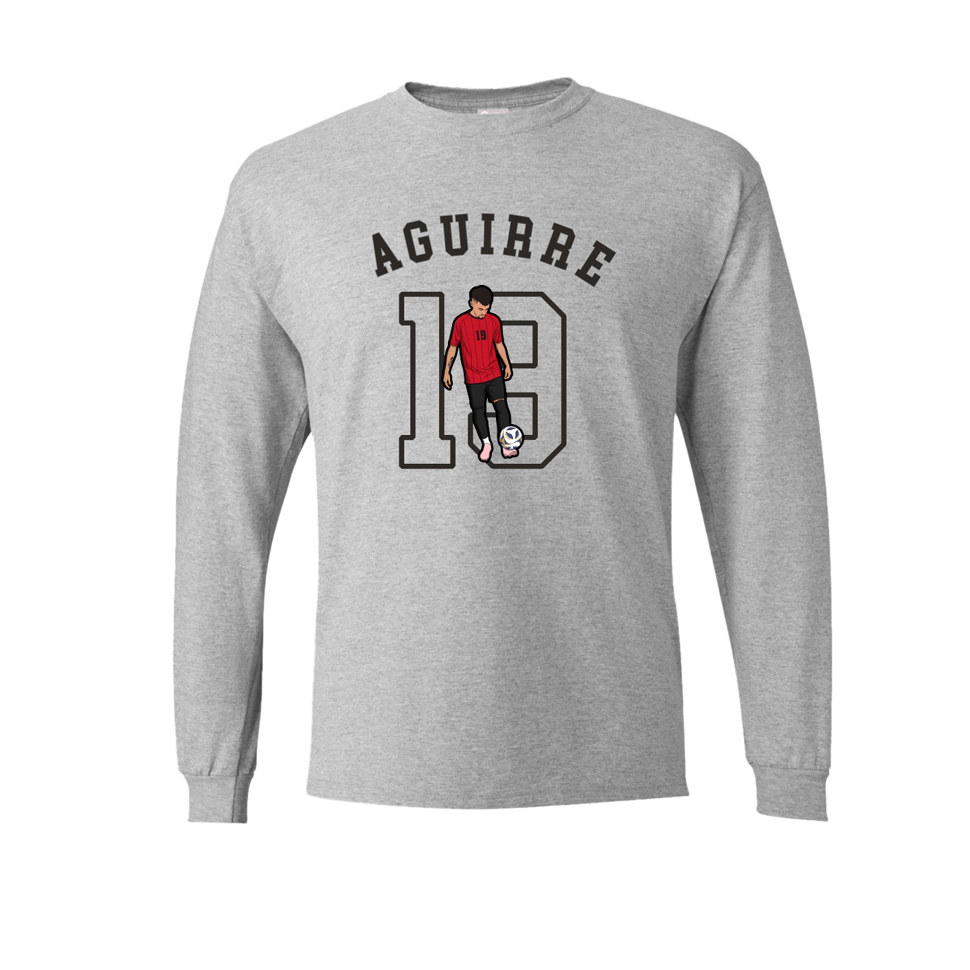Long Sleeve Tee — Shirsey Arch in Grey