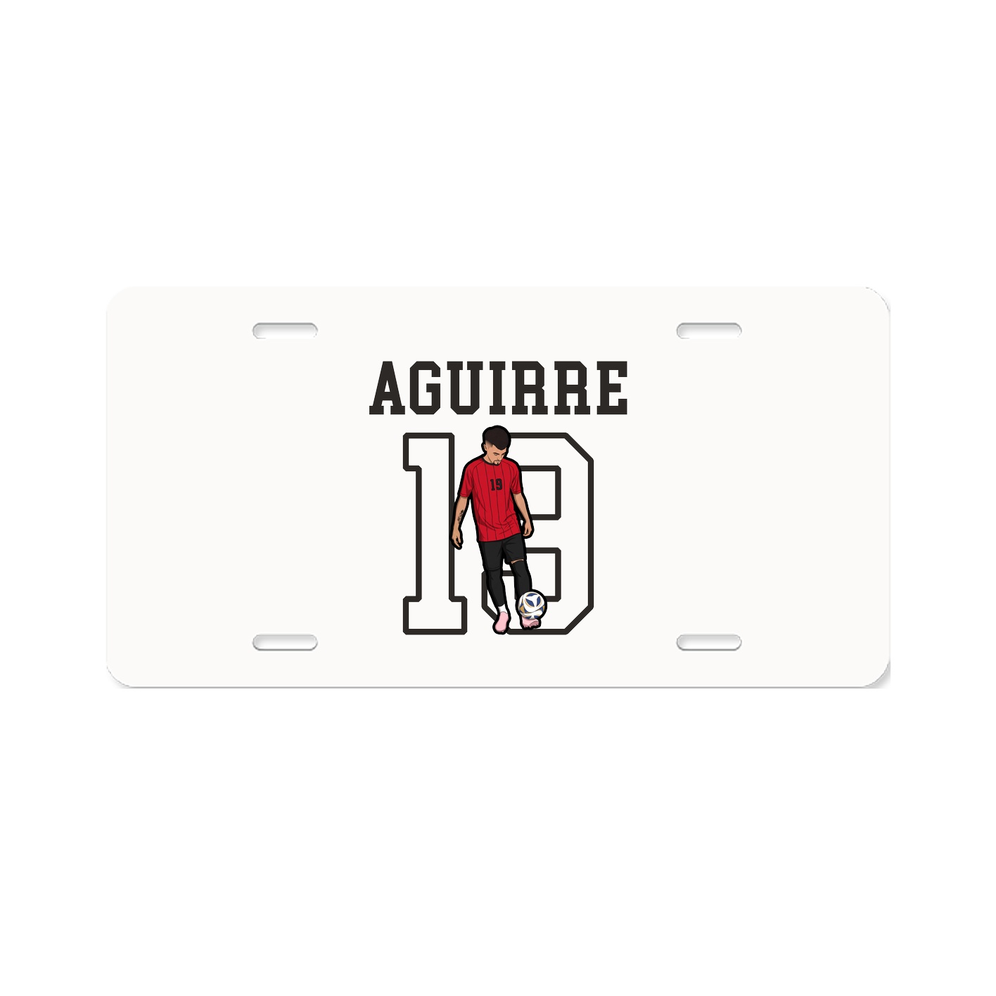 License Plate — Shirsey in Classic