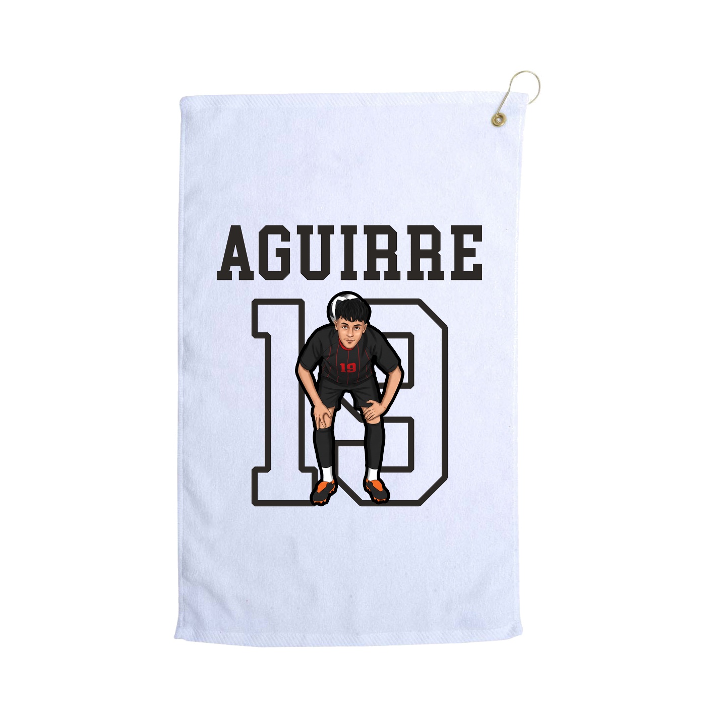 Golf Towel — Shirsey in White