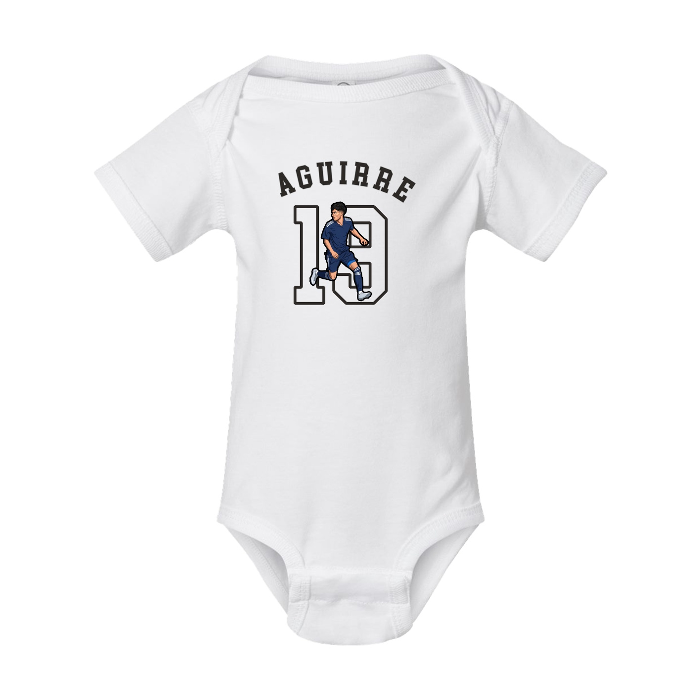 Baby Onesie — Shirsey Arch in White