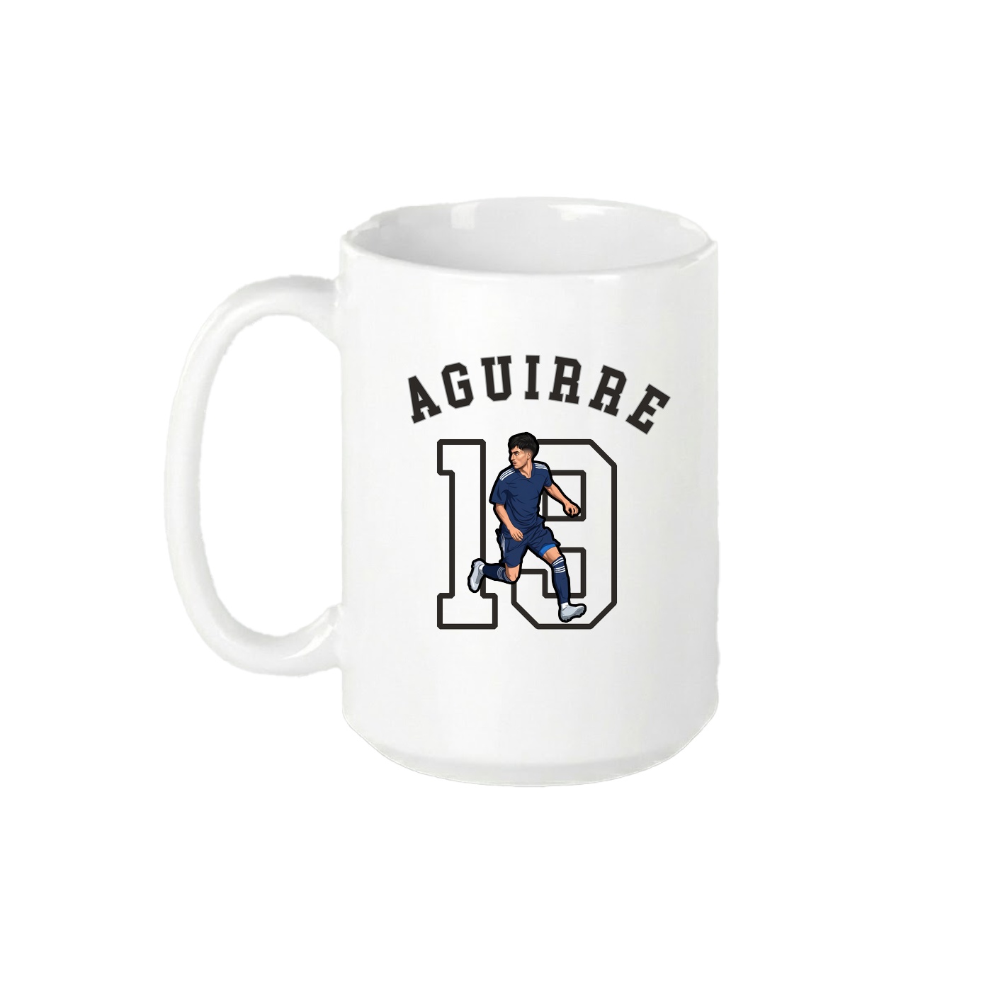 15oz Coffee Mug — Shirsey Arch in White