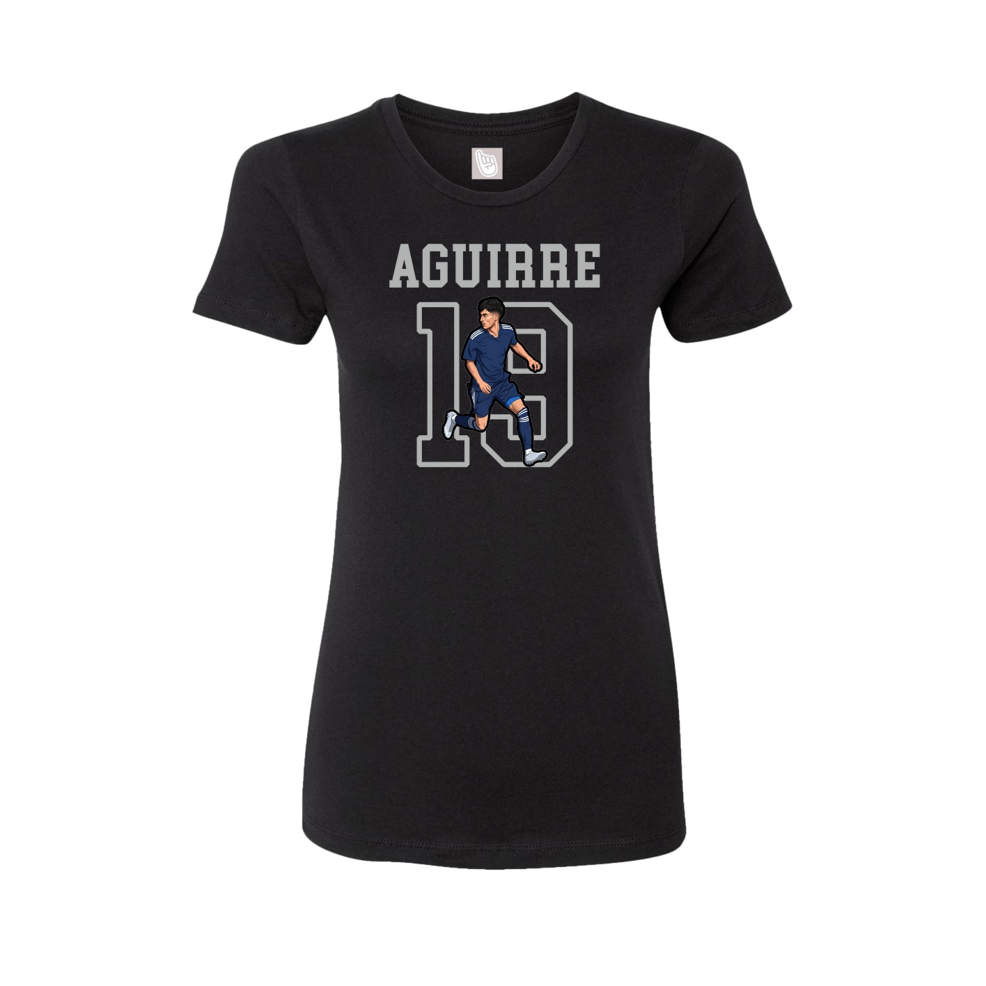 Fitted Women's Tee — Shirsey in Black